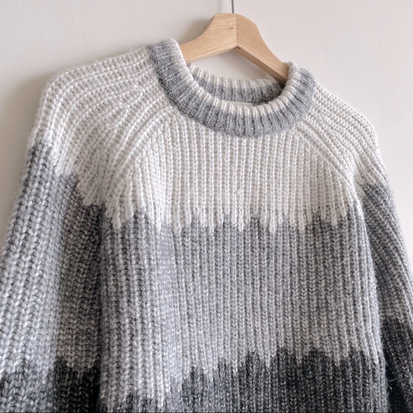 Aritzia Wilfred Free Cotton Alpaca Wool Blend Knit Sweater - Picture 2 of 10